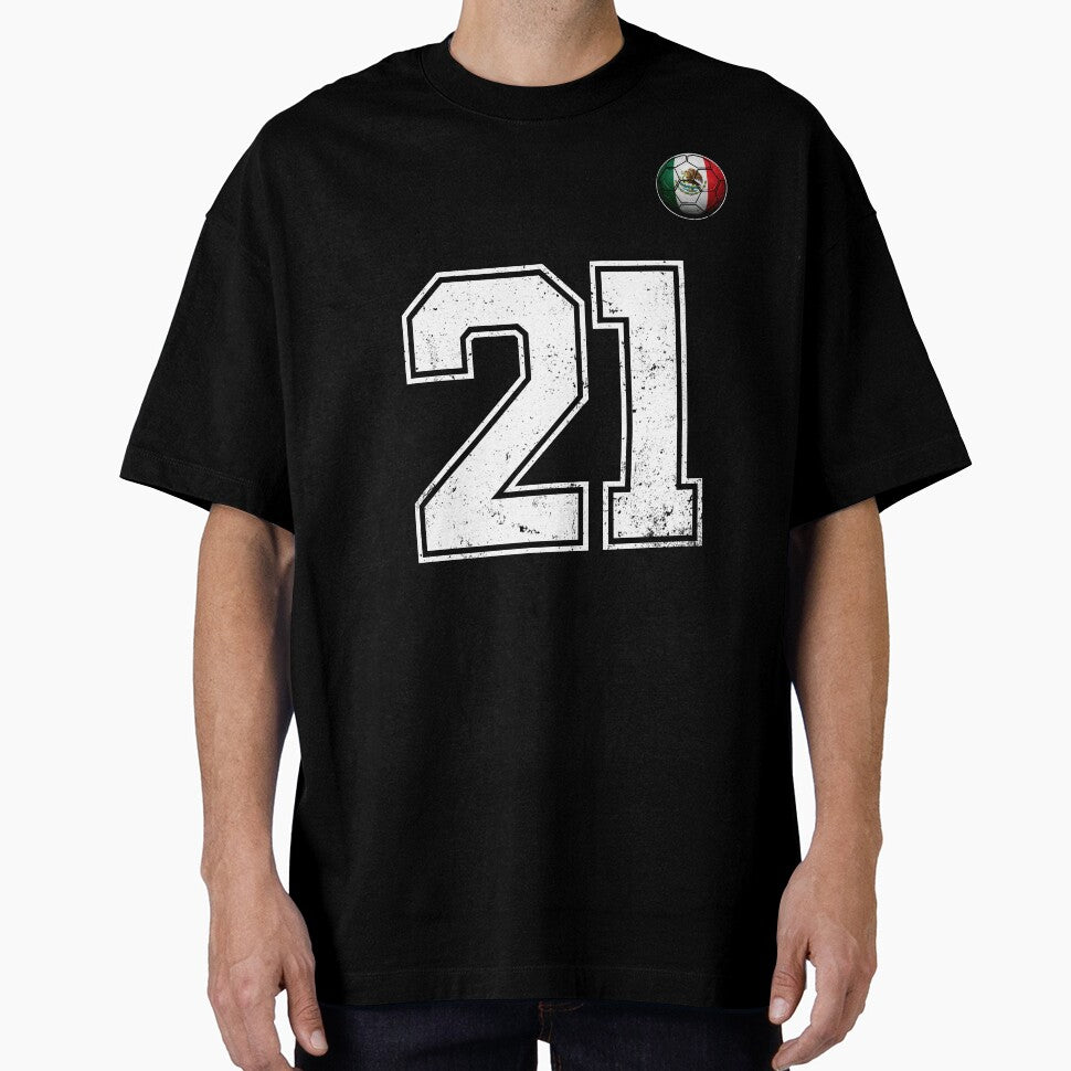 Number 21 Canada Flag Football Fan by BernoNickel