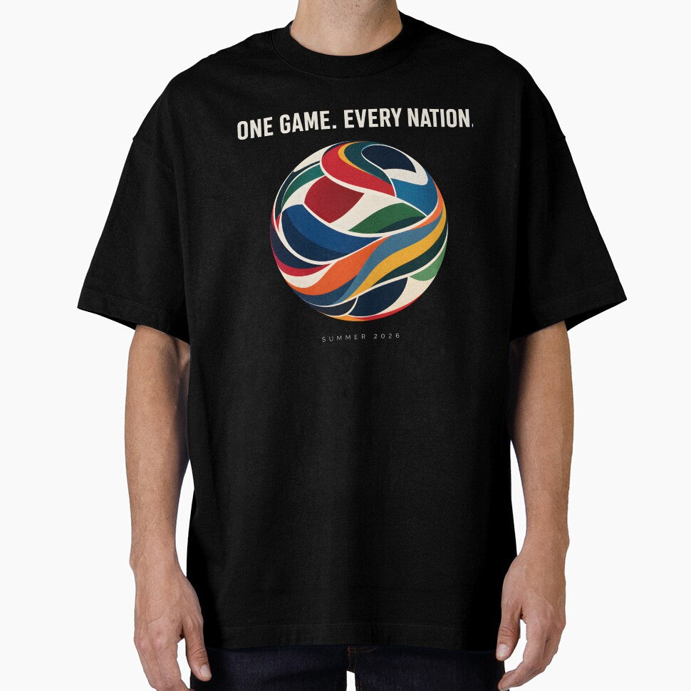 One Game Every Nation Soccer Shirt – Global Football Unity Design Summer 2026 by Lyutee