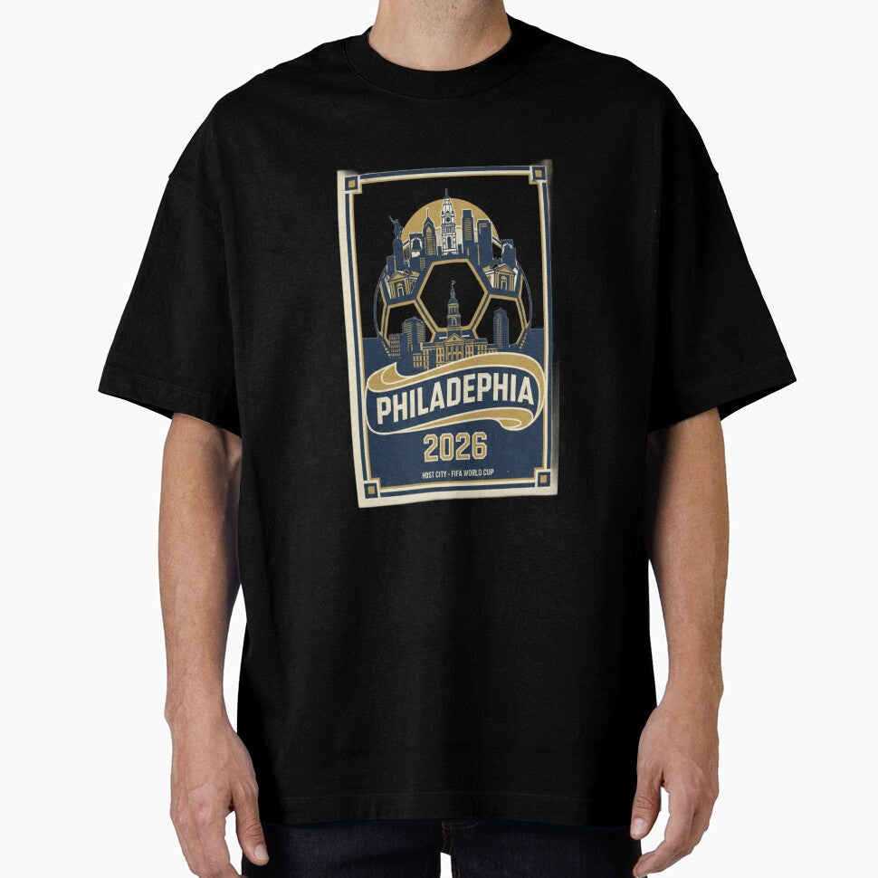Philadelphia 2026 – Vintage Soccer Host City Tee by ArthUpscale