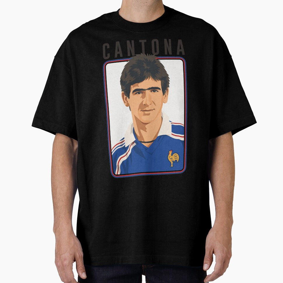 Eric Cantona ---- Retro Fan Design by AestheticNow