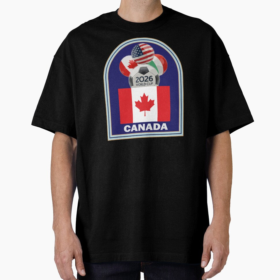 Canada 2026 Soccer T-shirt by benchpod47