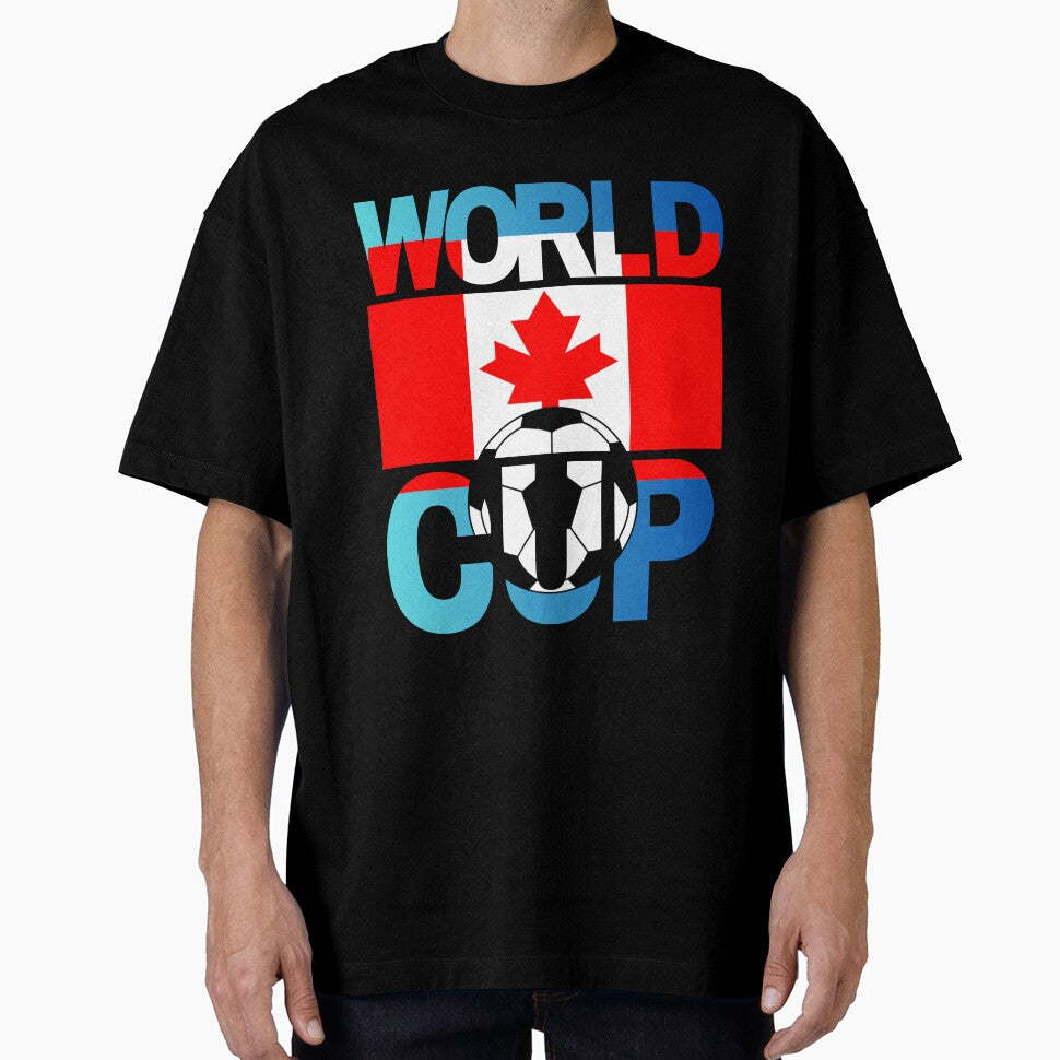 Canada Soccer World Cup Fan Design | Maple Leaf Football Graphic by Karim-Karem