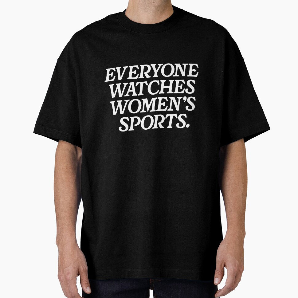 (ON BACK) Everyone Watches Women's Sports by mareix