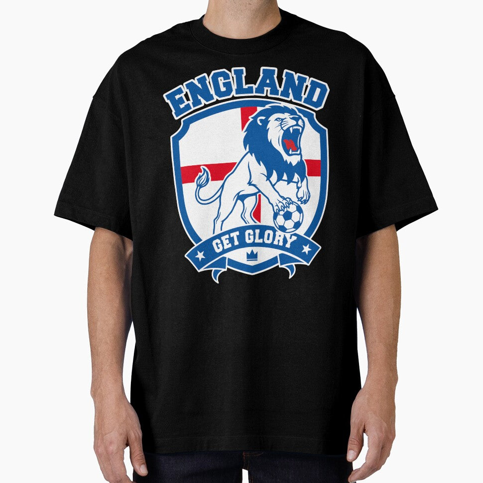 England Soccer Roaring Lion Crest For Loyal Sports Fans by roarsomethings