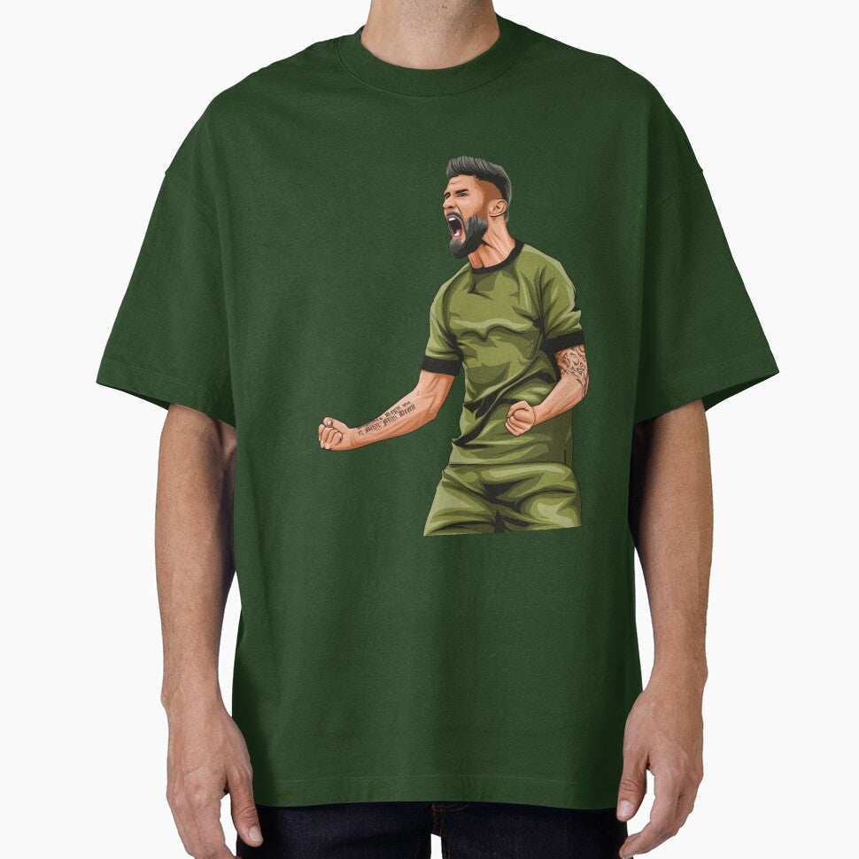 Olivier Giroud by Aldduardo