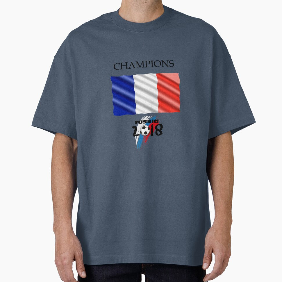 Unique World Football Winners- France 2018 Cup Soccer by MephobiaDesigns