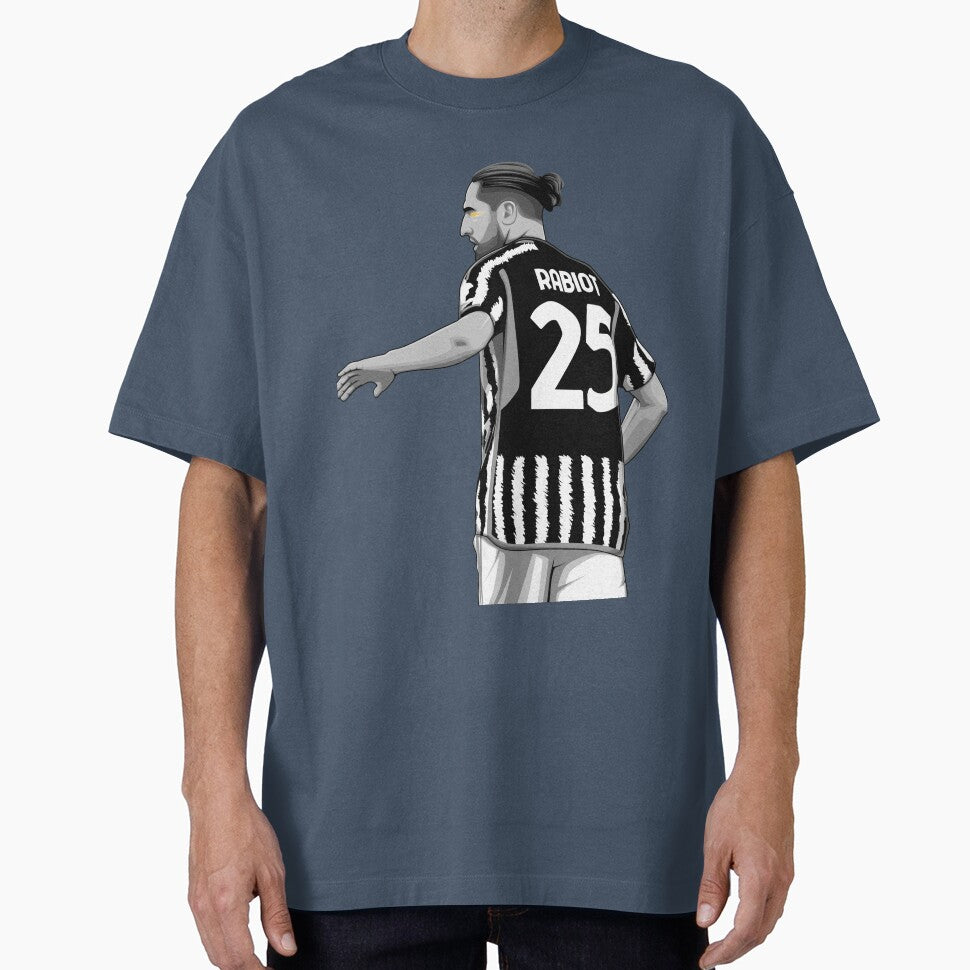 Adrien Rabiot Black and White Version by Aldduardo