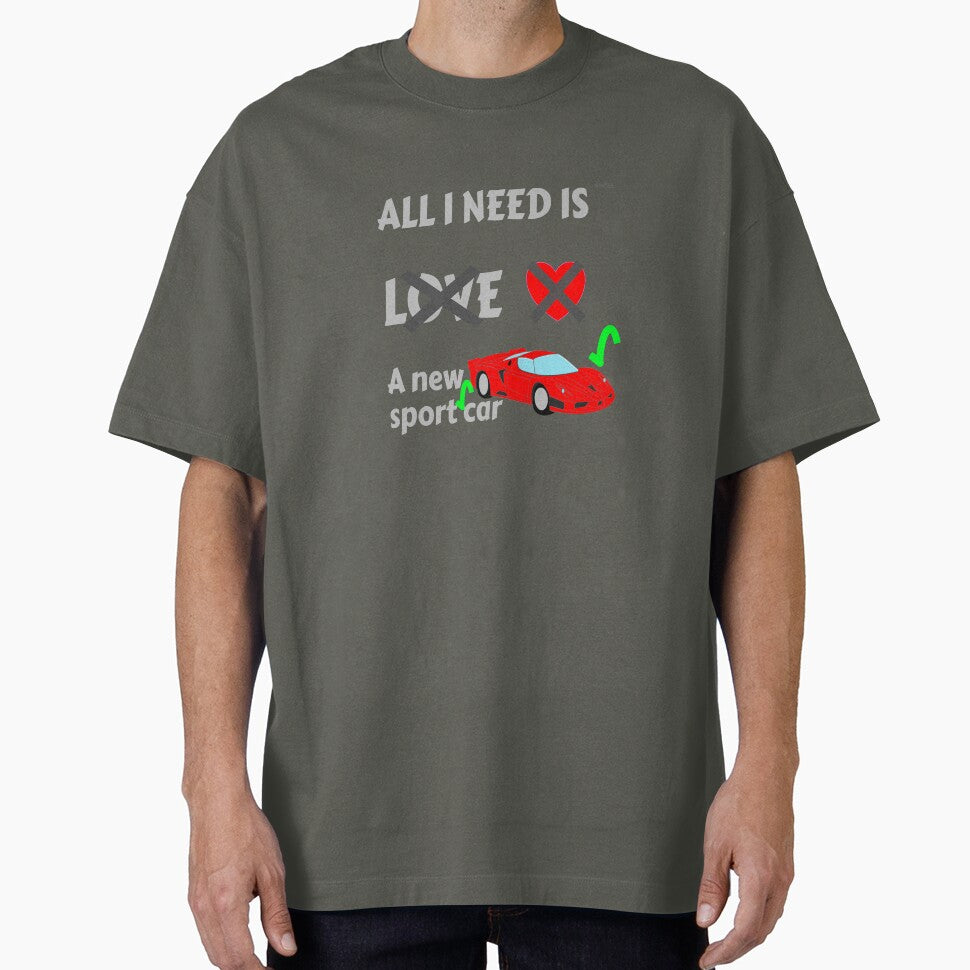 All I need is a  new sports cat, not love by wowitsmytshirt
