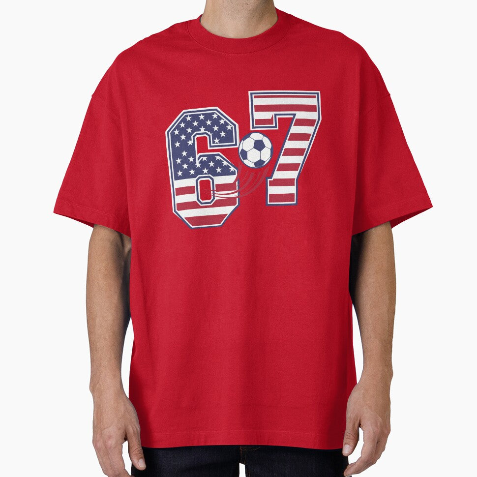 67 meme USA soccer by Colorfulman