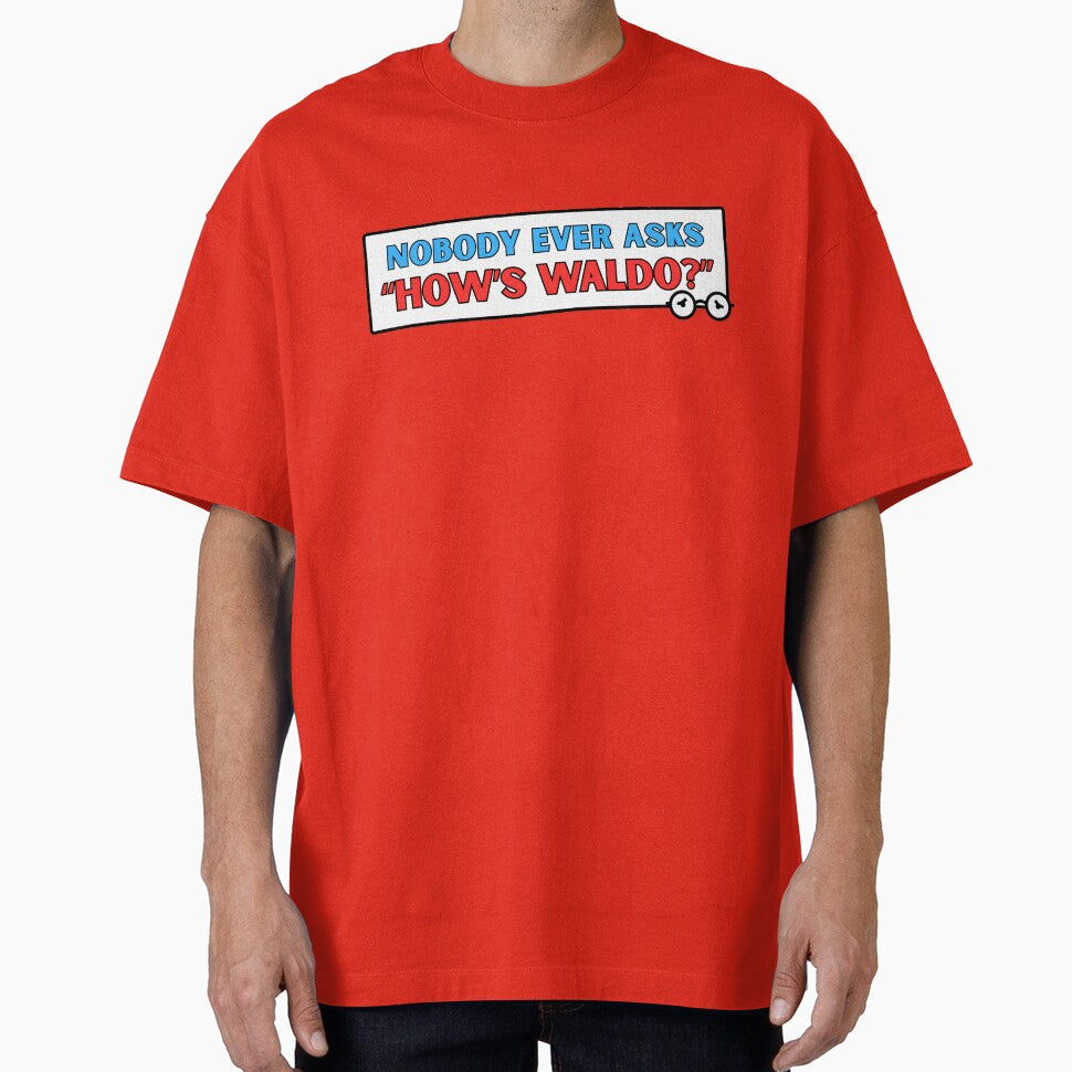 Nobody Ever Asks How's Waldo by BummerStickers