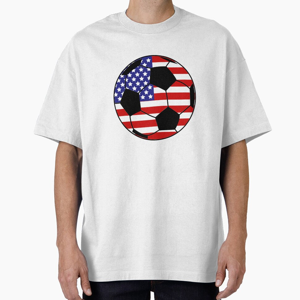 United States Flag Soccer Ball by FinalScoreClub