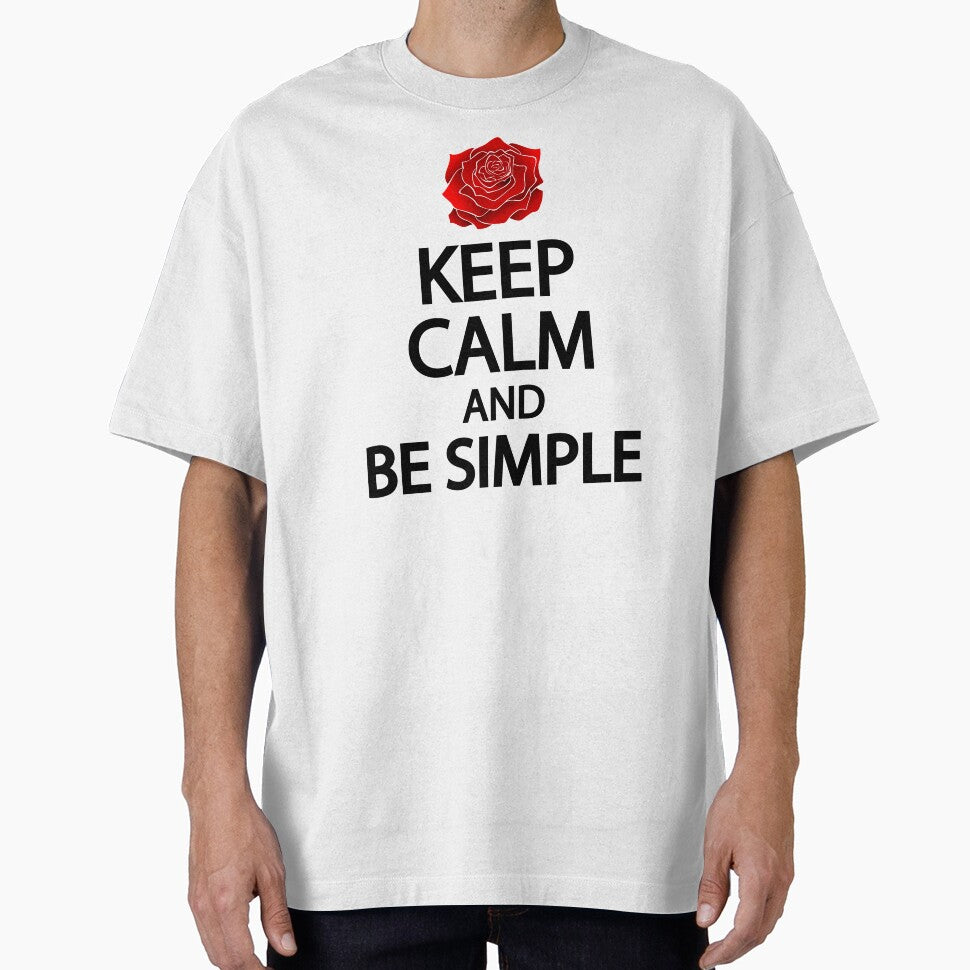 Keep calm and be simple by Colorfulandfun