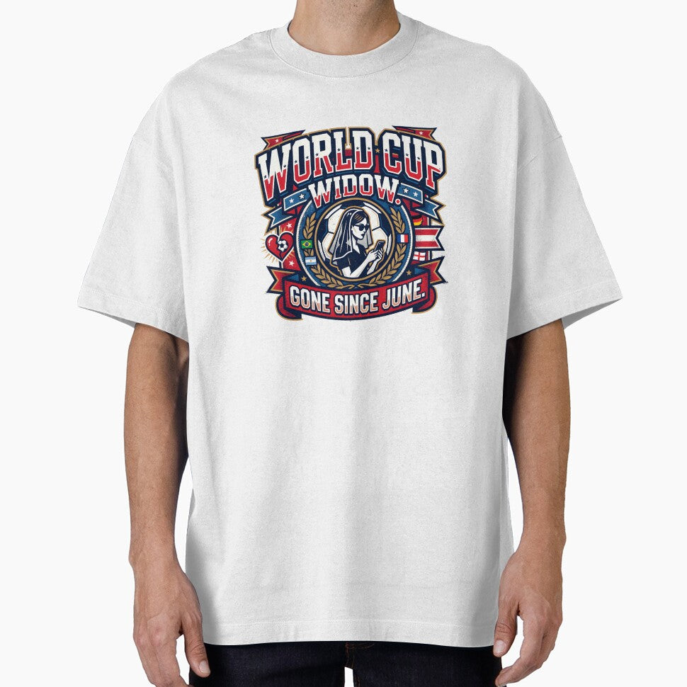 World Cup Widow – Gone Since June Soccer Humorous Design by maplesoulkiller
