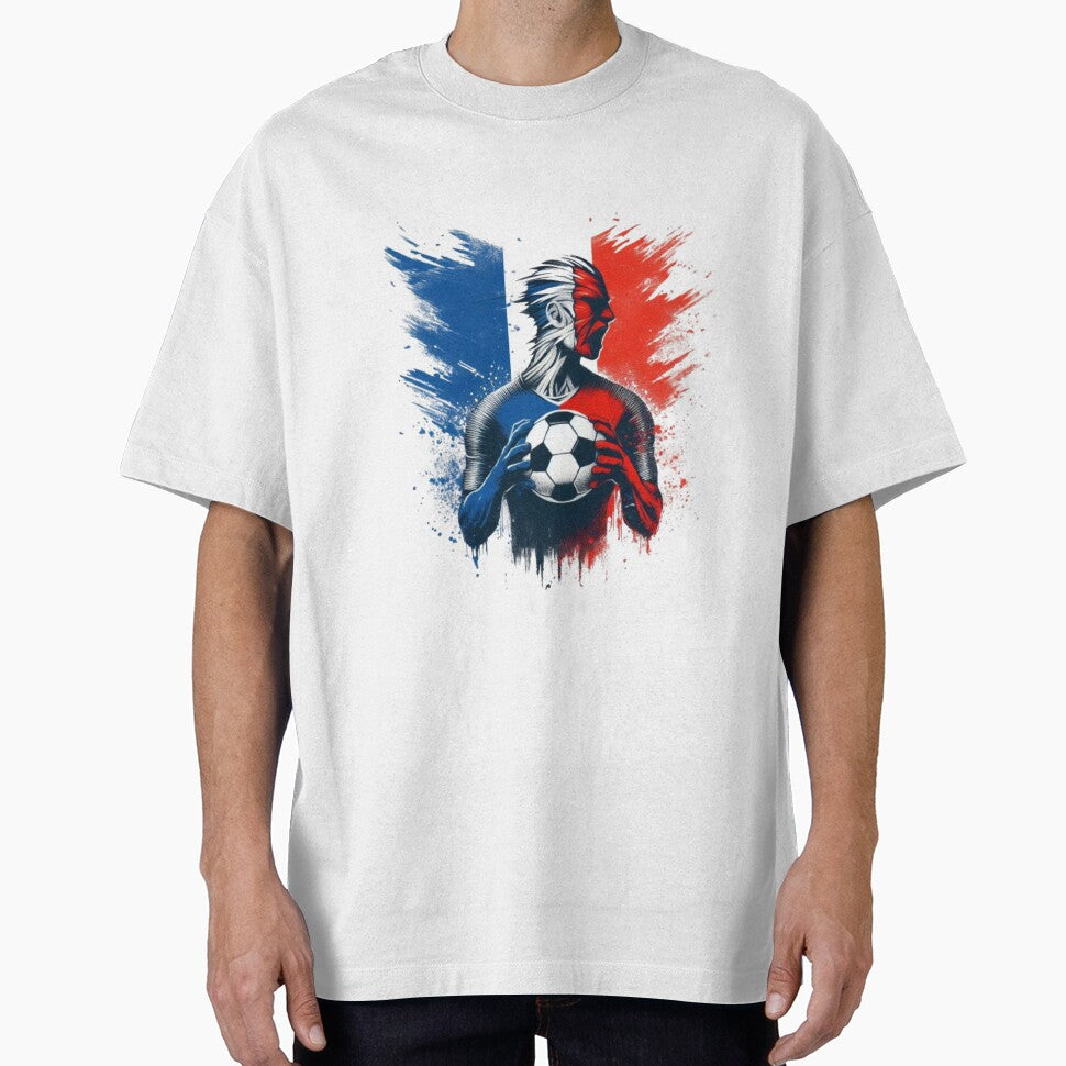French Football Fan by HeadTurningArt
