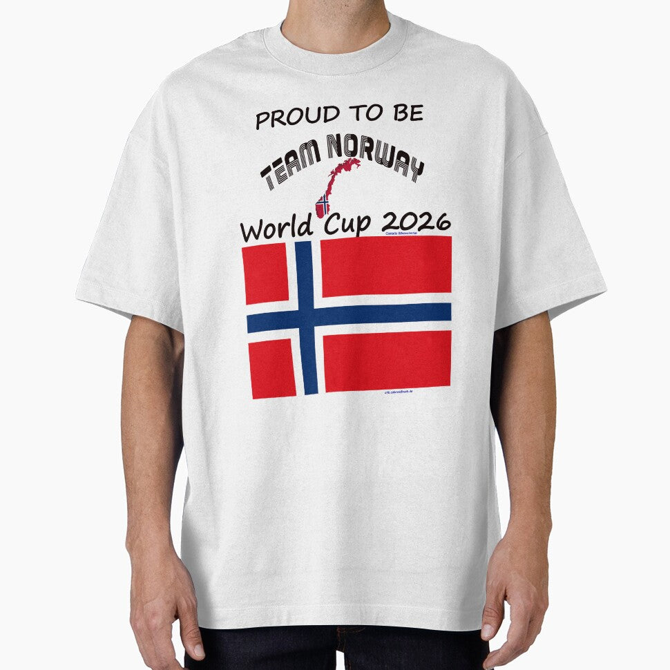 Norway Fan T‑Shirt world Soccer Cup 2026 NOR outfit by cabevo