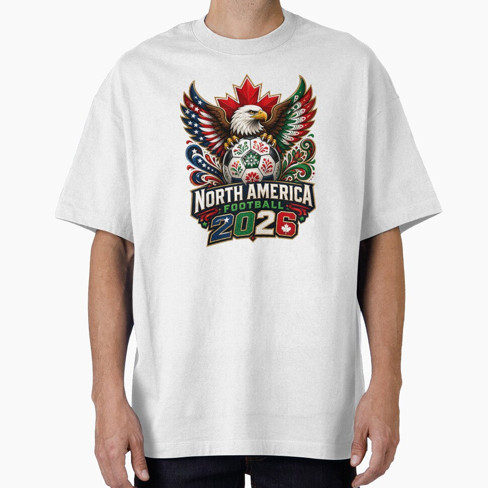 United by Football 2026 North America Soccer Design by emaga