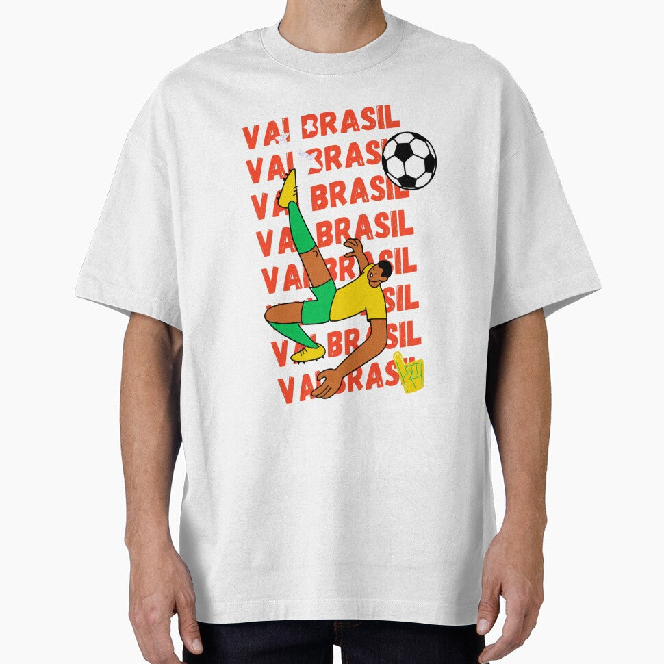 Brazil Football Vai Brasil Soccer Fan by Oniyasha