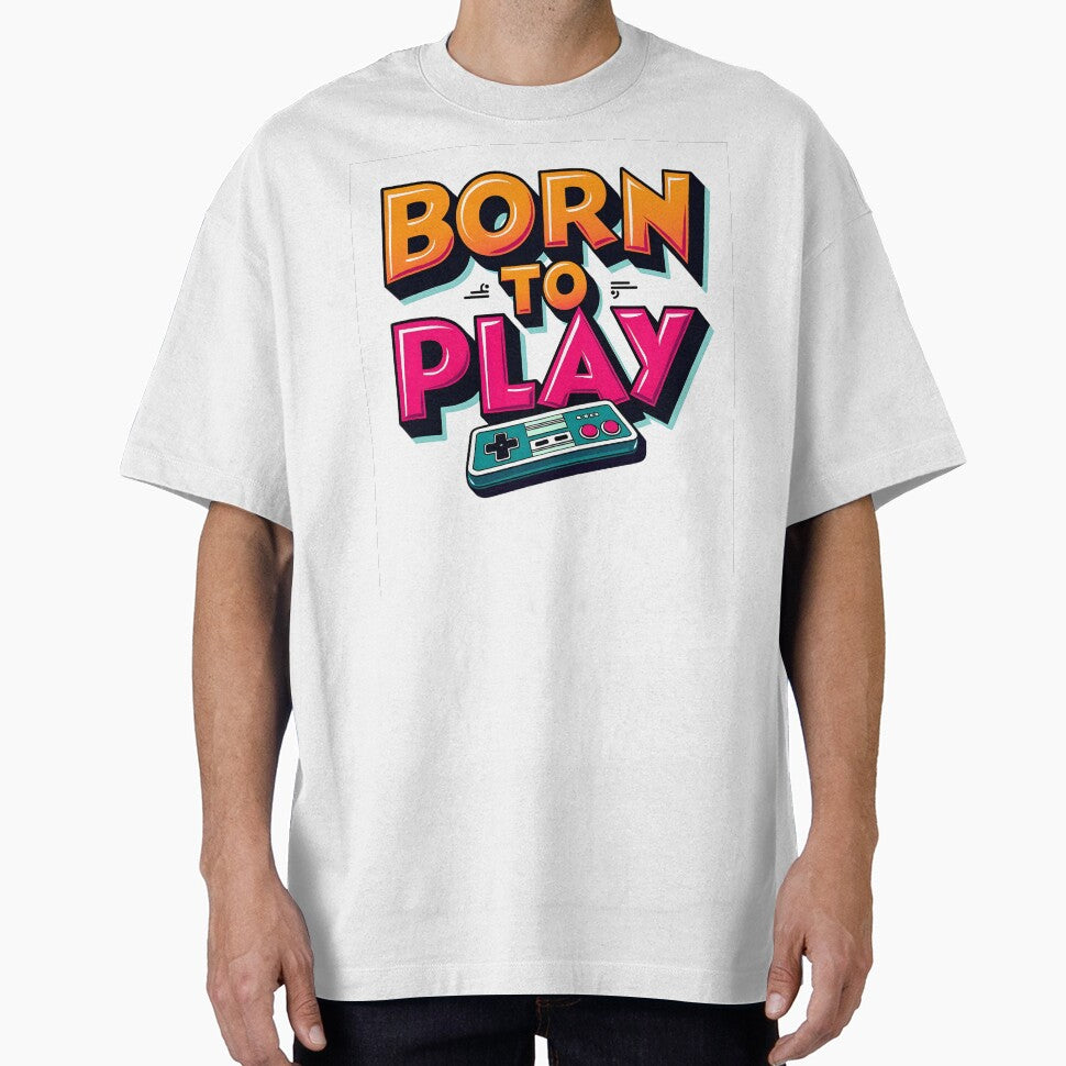 Born to Play Soccer Funny Football Lover Gift T-Shirt by MilaPrintify