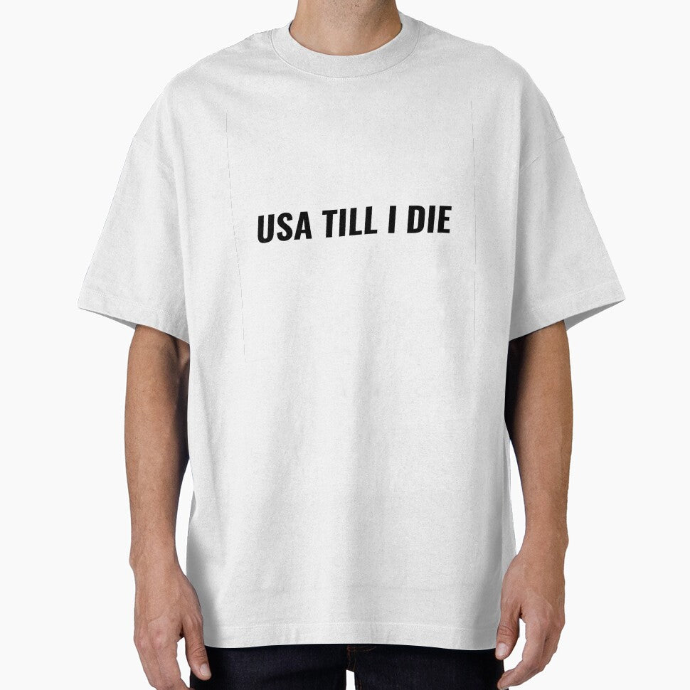 USA Till I Die T-Shirt – American Soccer Fan Tee | Uncle Jichuan by Uncle-Jichuan