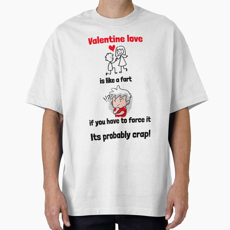 Funny Valentine Fart Joke by TrilbyTeeShop