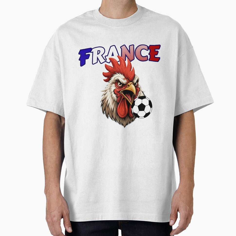 France Rooster Football Mascot Sport Logo by Sarah'sCreativeLab