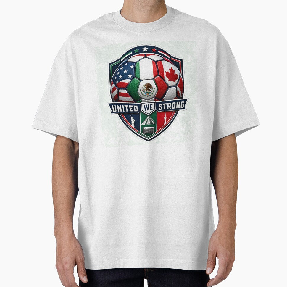 National Flag Fusion Football - World Cup 2026 Unity Ball Tee by Ahmed Nedji