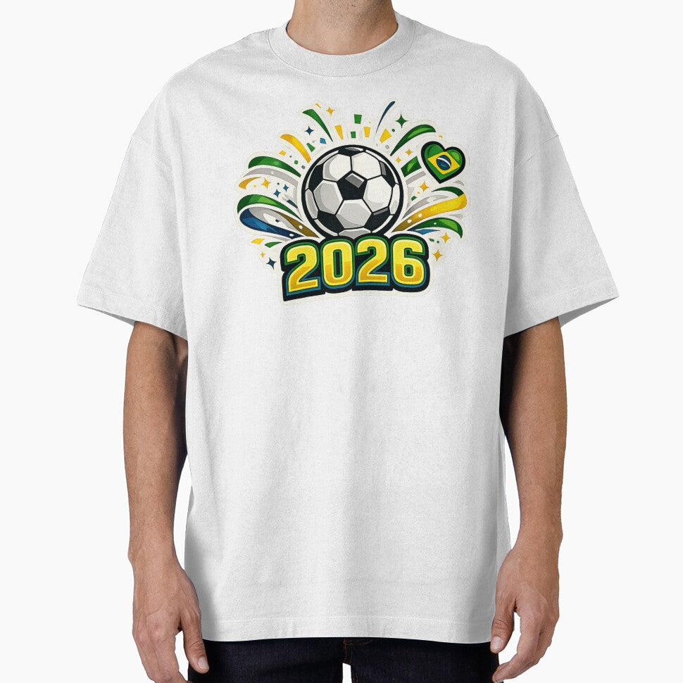 Brazil 2026 Soccer Fan Badge by Corvoria