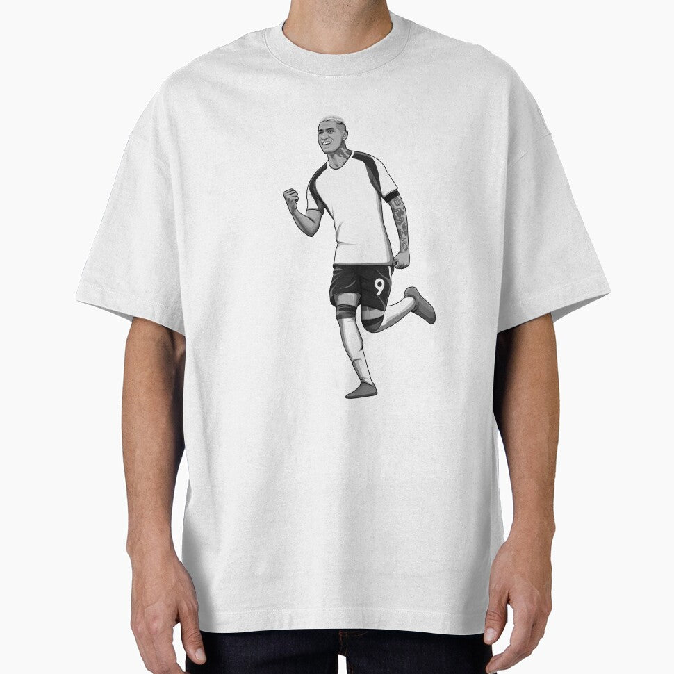 Richarlison Black and White Version by Aldduardo