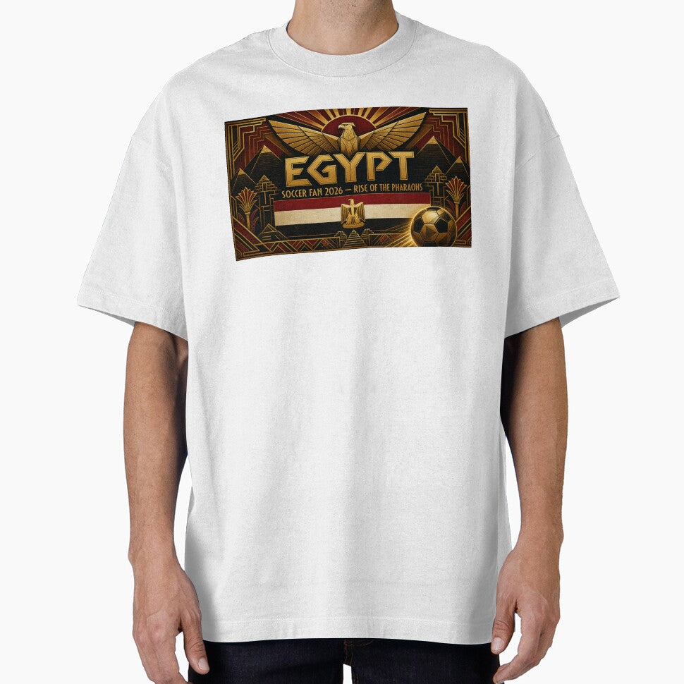 Egypt Soccer Fan 2026 Pharaohs First Historic World Cup Win Eagle of Saladin Design by BrickByDream