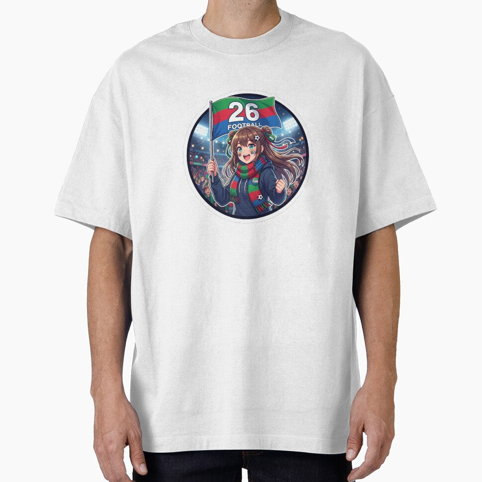 Kawaii Soccer Fan Girl World Cup 2026 Sticker by sillyweas