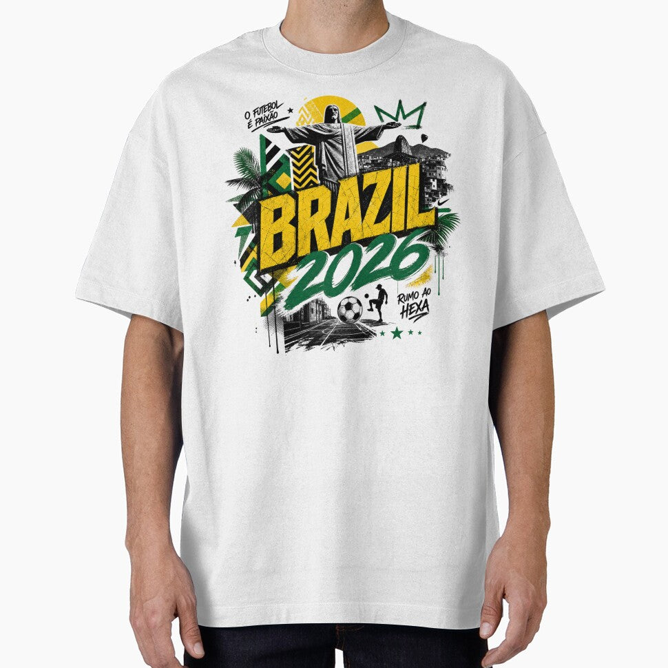 Brazil 2026 Football World Cup Glory | Seleção Fan Supporter Shirt by rushaib