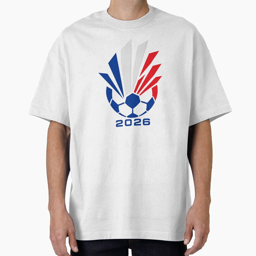 France Soccer 2026 Tricolor Burst Emblem by Flower Magic