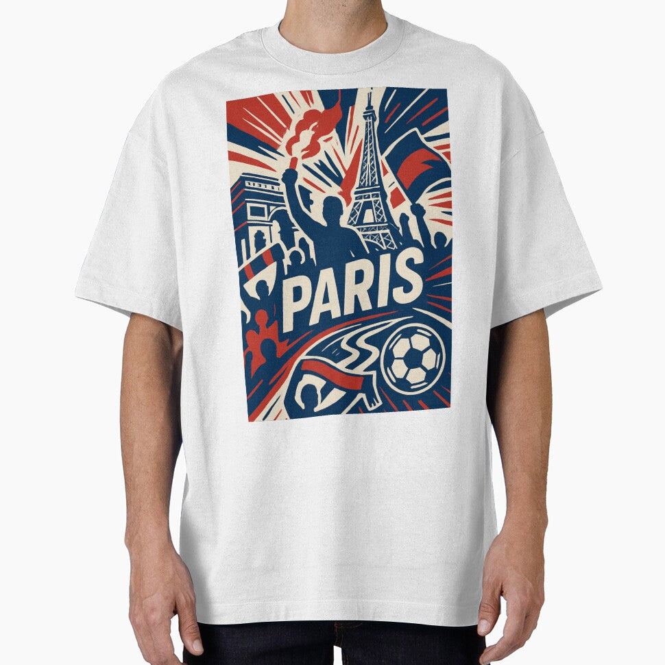 Paris Football Supporters Design by SPORT NATION ART
