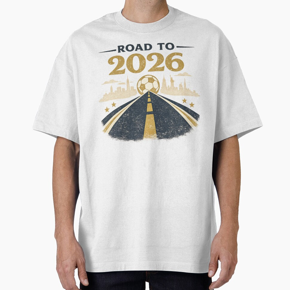 Road to 2026 Soccer Football City Skyline Art – Tournament Journey Design | Soccer Fan Gift by irfanshikh