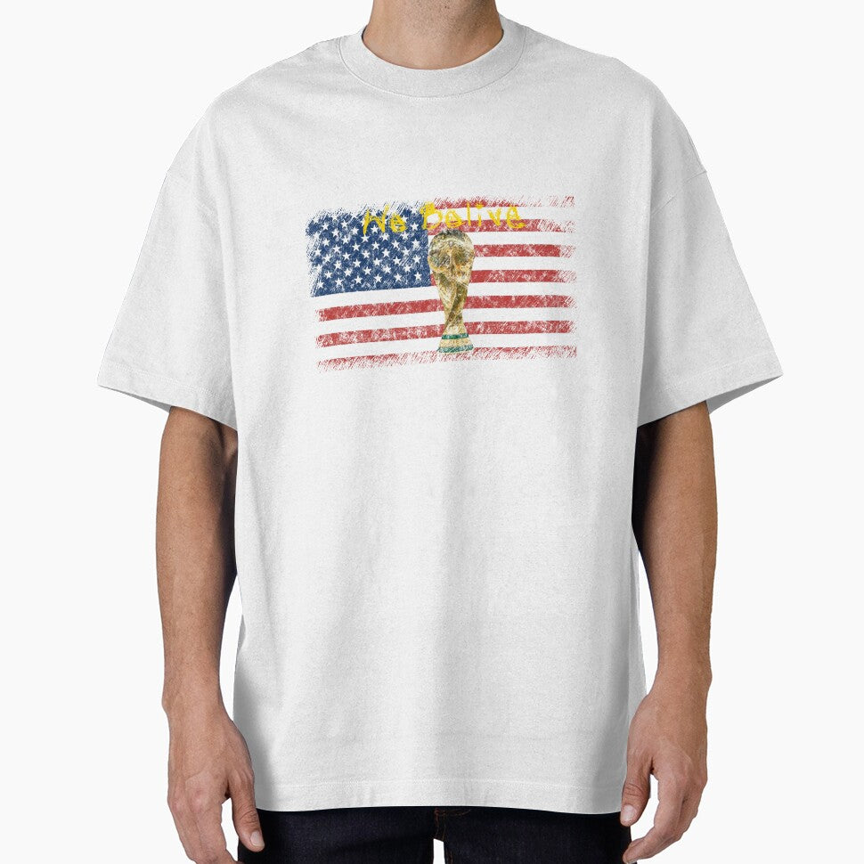 American Soccer Fan Vintage Flag World Cup by KaphzeShop