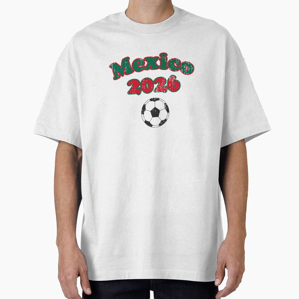 Vintage Mexico 2026 Soccer Fan Tee by Hook & Header Co.