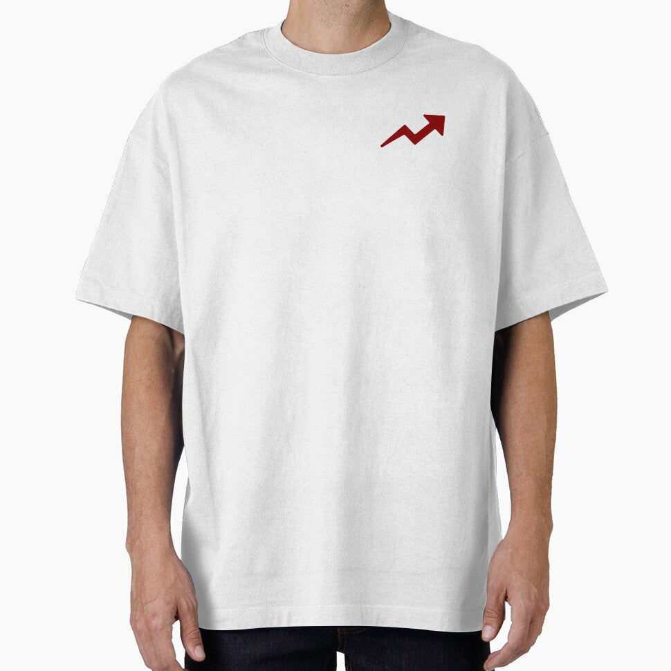 TRENDING UP ARROW (DARK RED) by Top10Designs
