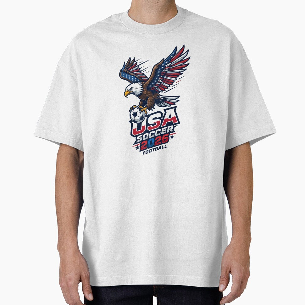 Patriotic Eagle USA Soccer 2026 by Rexusstain