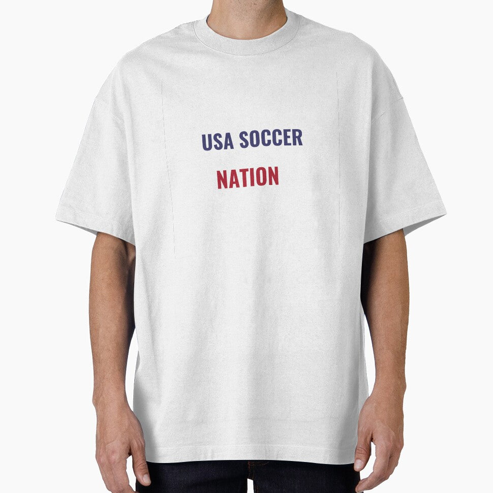 USA SOCCER NATION Shirt – American Soccer Fan Tee | Uncle Jichuan by Uncle-Jichuan