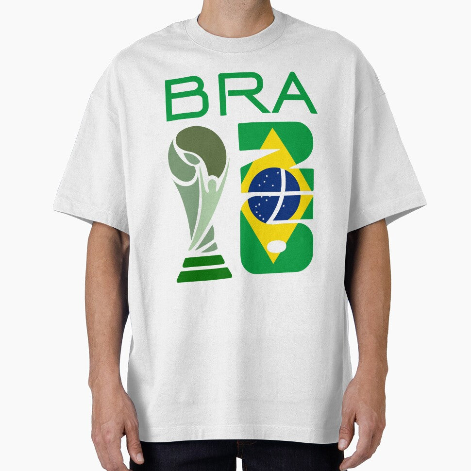 Brazil 2026 World Cup Fan Shirt Trophy Design by tarzbol