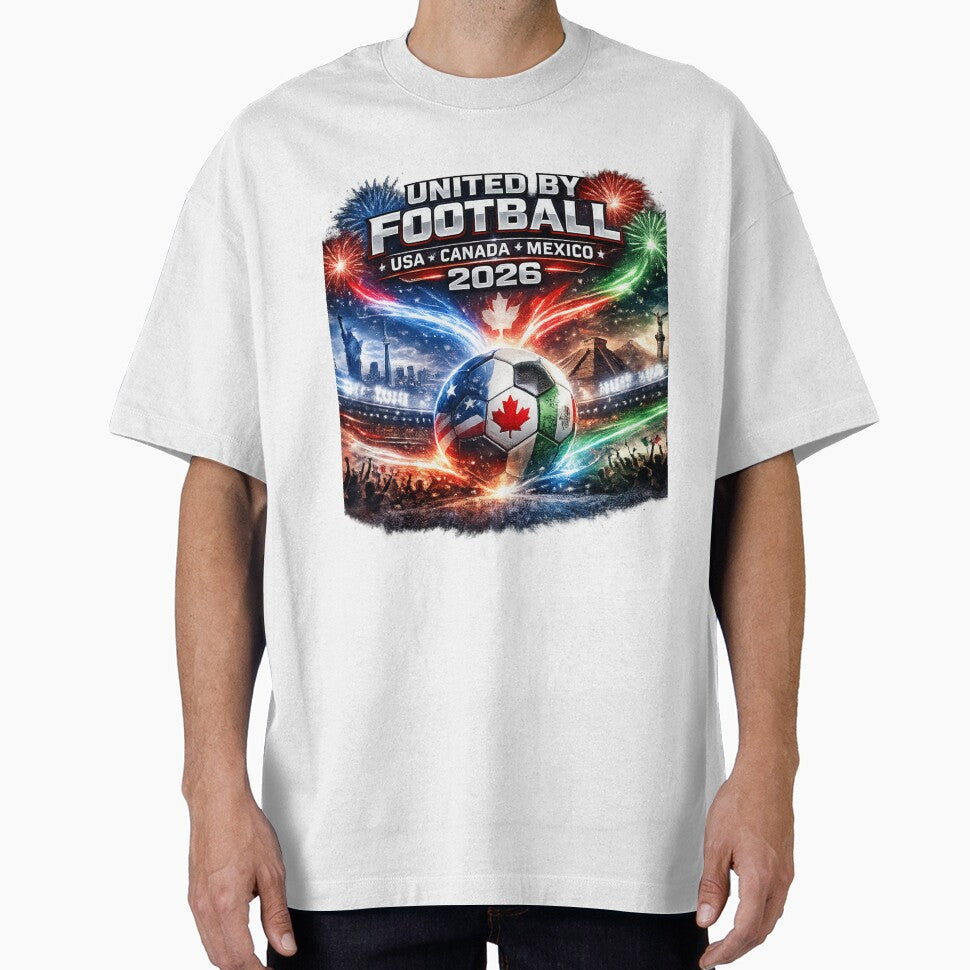 USA Football Nation 2026 | American Soccer Fan Stadium Design | USA World Cup 2026 Supporter Graphic by Winetastic-Art