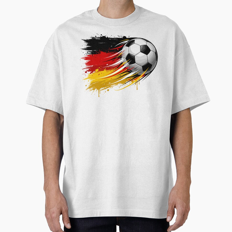 German Flag Football Ball Cool by EverkindInk