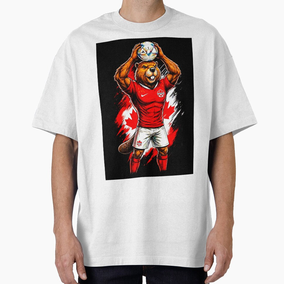 Canada Mascot World Cup 2026 Football Power by Not Hugo