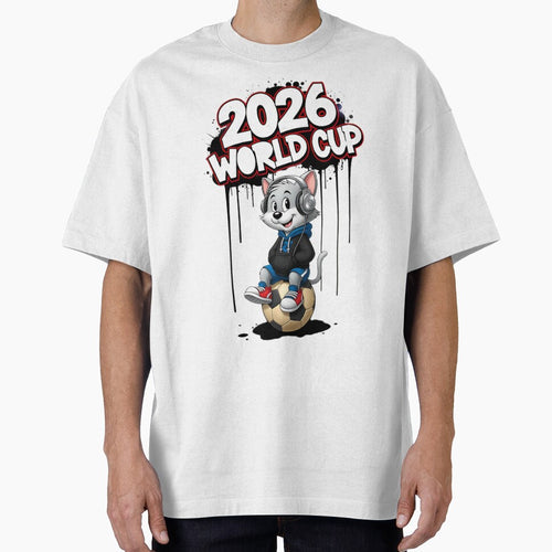 2026 World Cup Cat Streetwear by PixelStyle Studio