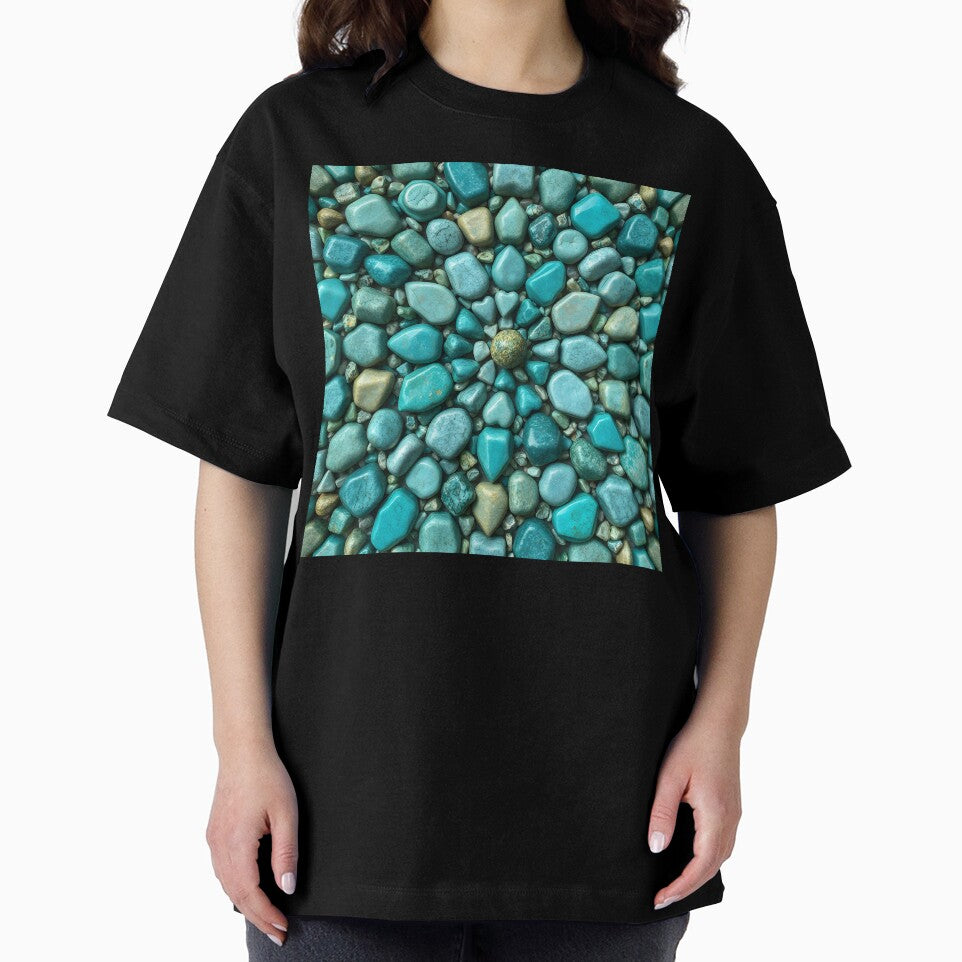 Turquoise Stone 2 by HebaRK Studio
