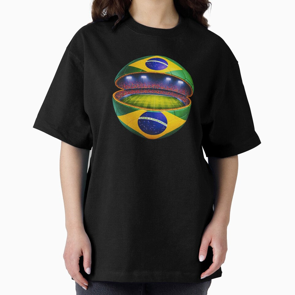 Brazil Soccer Stadium Ball Design by FunToTheFullest