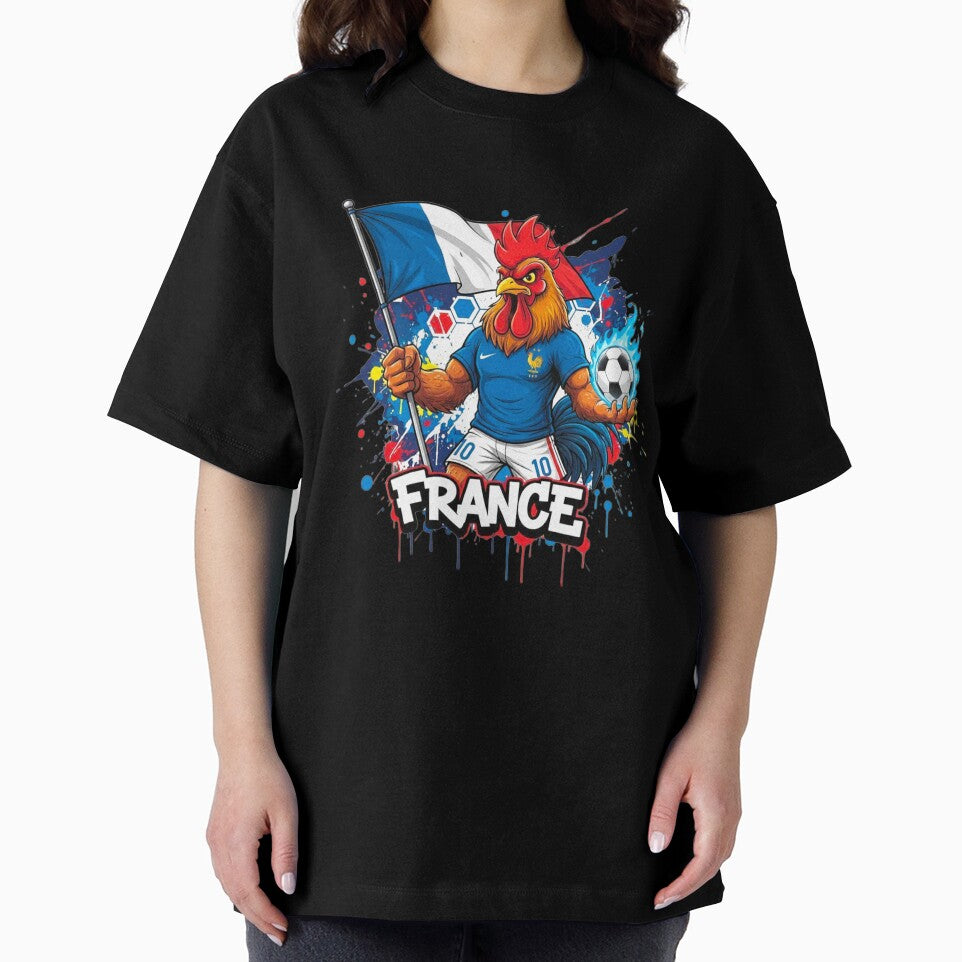 French Football Mascot 2026 - Coq Gaulois Allez Les Bleus by Inkwell grove