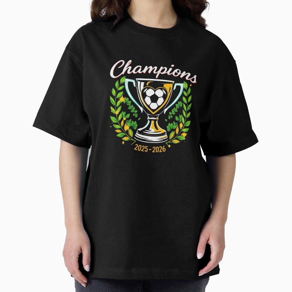 Soccer Champions 2025-2026, fantasy football Trophy Design - Football Winner by TheGaliyaStudio