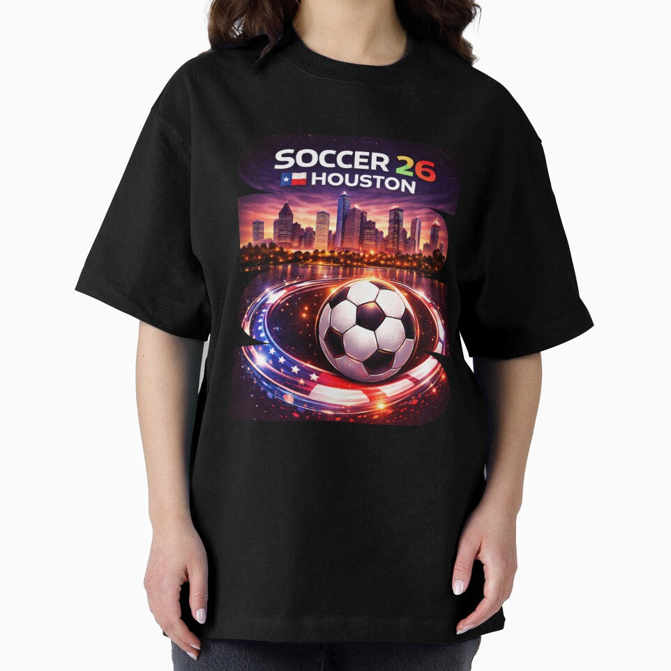 Houston Soccer 2026 Shirt, Soccer 26 Houston TX Fan Tee, Houston Texas Soccer Graphic by MK-Charlie