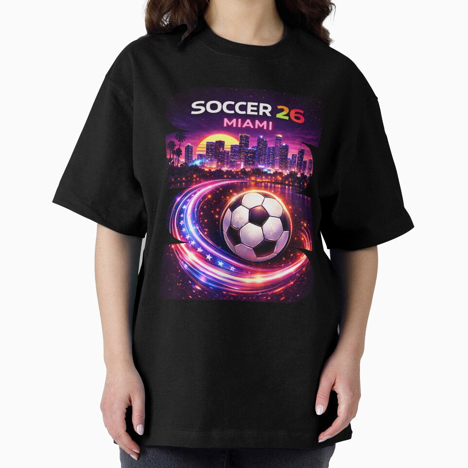 Miami Soccer 2026 Shirt, Soccer 26 Miami FL Fan Tee, Miami Florida Soccer Graphic by MK-Charlie